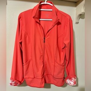 Danskin Now jacket Coral color